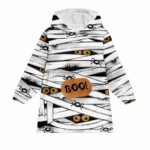 Halloween Mummy Boo Blanket Hoodie