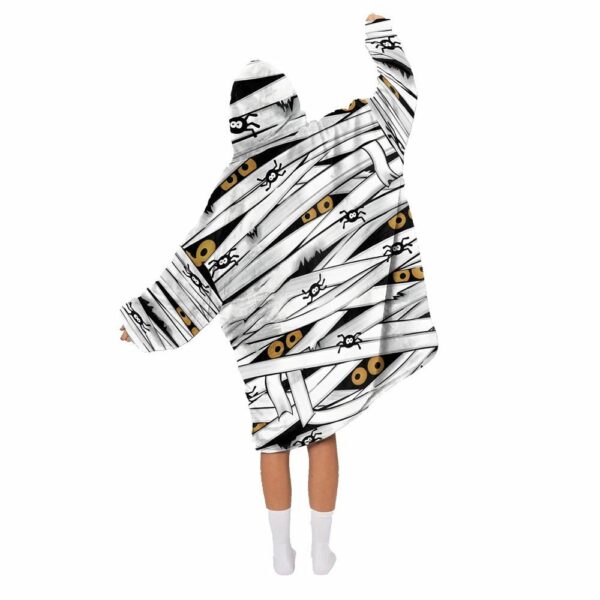 Halloween Mummy Boo Blanket Hoodie 2