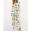 Hanukkah Satin Pajama Set For Women 3