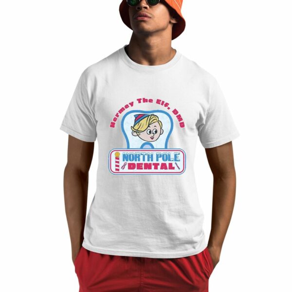 Hermey The Elf North Pole Dental Nurse Shirt 0 1