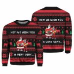 Hey We Wish You a Futurama Ugly Christmas Sweater