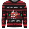 Hey We Wish You a Futurama Ugly Christmas Sweater 2