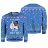 I Saw Diddy Buying Baby Oil Ugly Christmas Sweater 1 1 1