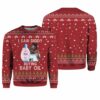 I Saw Diddy Buying Baby Oil Ugly Christmas Sweater 1 1