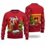 Inappropriate Santa Funny Ugly Christmas Sweater