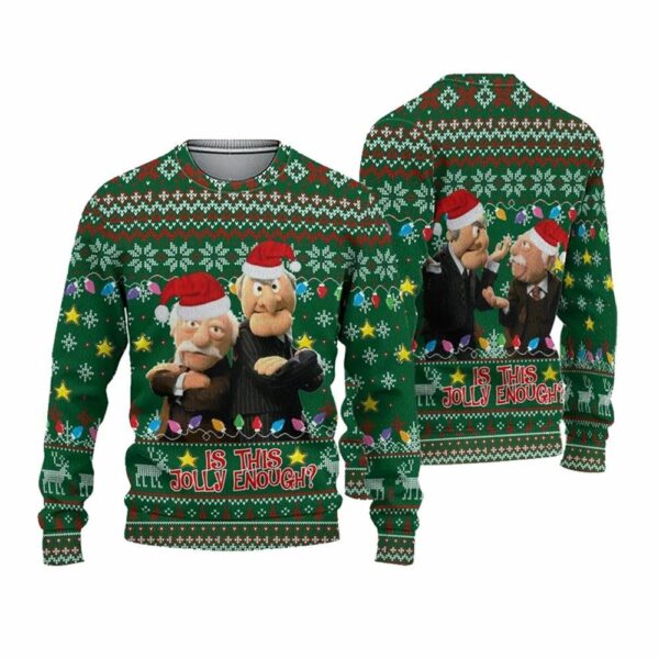 Is This Jolly Enough Ugly Christmas Sweater 1 1