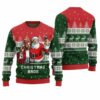 Jesus And Santa Christmas Bros Ugly Christmas Sweater 1 2