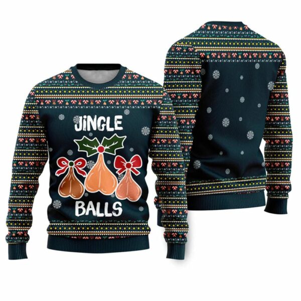 Jingle Balls Ugly Christmas Sweater 1 1