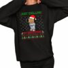 Just Chilling On Christmas Meme Ugly Holiday Shirt 2 1