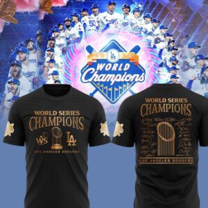 LA Dodgers Champions WORLD SERIES Shirt 2024