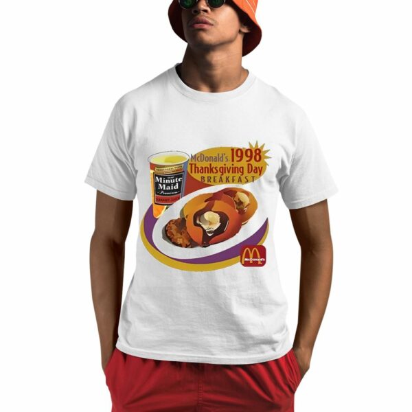 MacDonalds 1998 Thanksgiving Breakfast Shirt 1 1