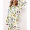 Make Margarita Satin Pajama Set For Women 2