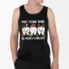 May Your Smile Be Merry And Bright Ho Ho Ho Nurse Shirt 4 2