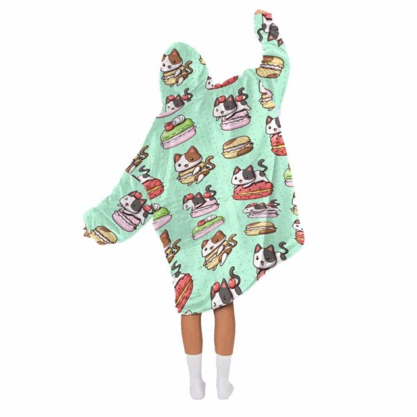 Meowcaron Blanket Hoodie 2