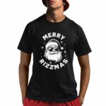 Merry Rizzmas Funny Christmas Santa Claus Shirt