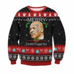 Mike Tyson Merry Chrithmith Ugly Sweater