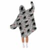 Murdery What Cat Blanket Hoodie 2