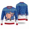 Naughty Pig Ugly Christmas Sweater 1 2