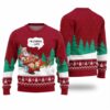 Naughty Santa Funny Christmas Sweater 1 2