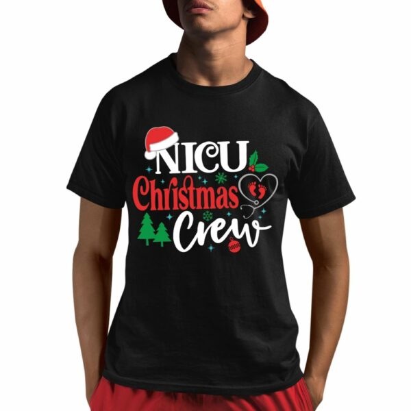 Nicu Christmas Crew Nurse Shirt 1 1