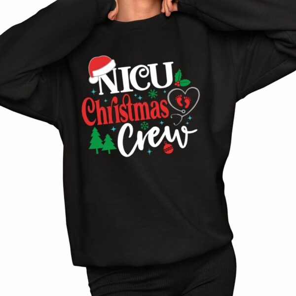 Nicu Christmas Crew Nurse Shirt 2 1