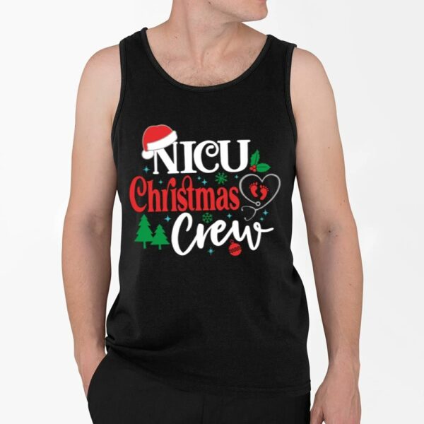 Nicu Christmas Crew Nurse Shirt 4 2