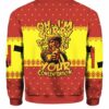 Oh Im Sorry Did I Break Your Concentration Pulp Fiction Ugly Christmas Sweater 3