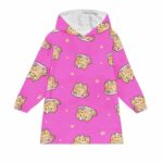 Pancake Cat Blanket Hoodie