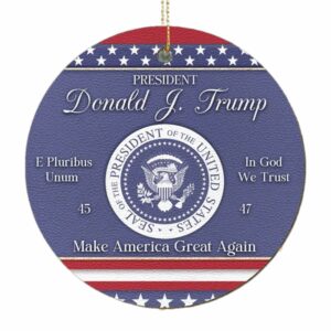 Predident Trump Make America Great Again Ornament 1 1