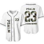 Psalm 23 The Lord Is My Shepherd Baseball Jersey