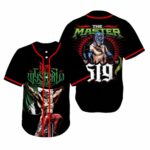 Rey Mysterio The Master Of The 619 Custom Baseball Jersey