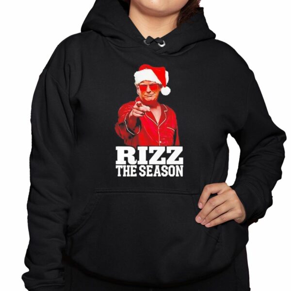 Rizz The Season Trump Christmas Santa Pajama Rizzmas Shirt 3 1