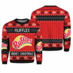 Rufffles Snack Brand Ugly Christmas Sweater