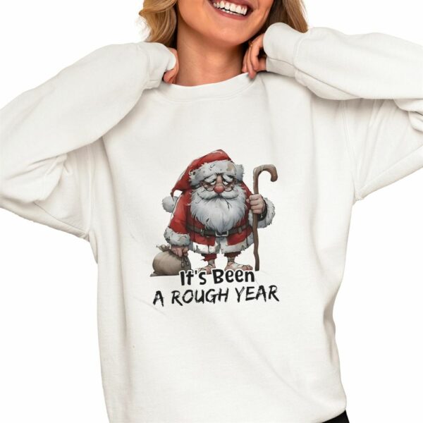 Santa Claus It's Been A Rough Year Shirt 0 4