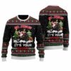 Santa Jesus Ride Motobike Ugly Christmas Sweater 1 2