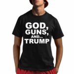 Scott Presler God Guns And Trump Shirt