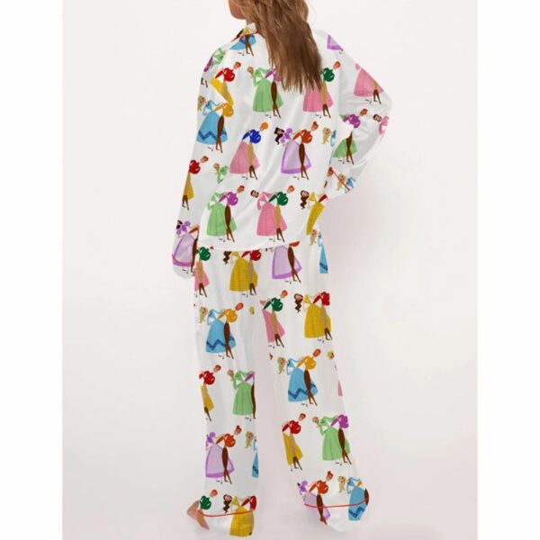 Seven Brides For Seven Brothers Satin Pajama Set For Women 3