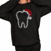 Small Teeth Make Up Big Tooth Christmas Nurse Shirt 2 1