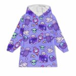 Space Cats Blanket Hoodie