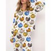 Stardew Valley Chicken Satin Pajama Set For Women 2