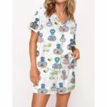 Tequila Satin Pajama Set For Women