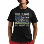 Thank You Giants Fly Saquon Fly Chill Guy Shirt