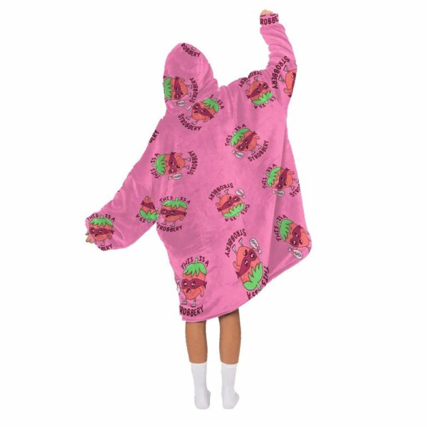 This Is A Strobbery Blanket Hoodie 2