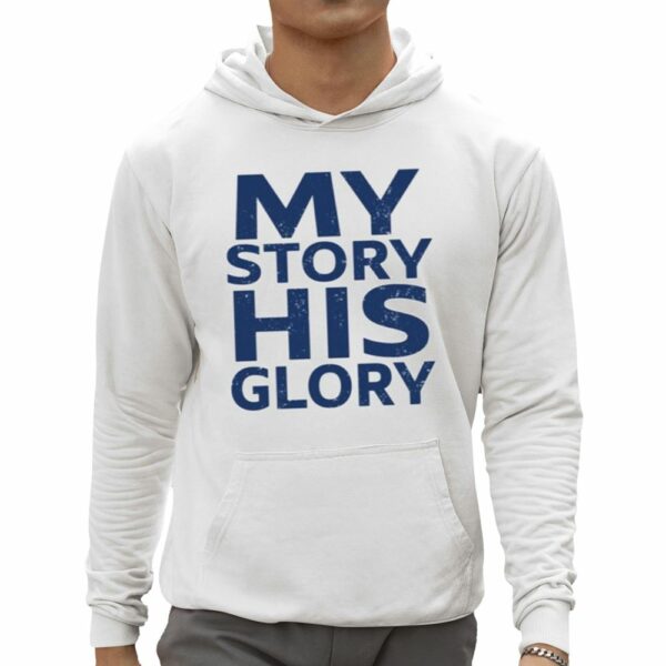 Tony Dungy Wearing My Story His Glory Shirt 0 5