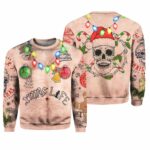 Topless Xmas Life Ugly Christmas Sweater