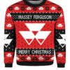 Tractor Massey Ugly Christmas Sweater 1