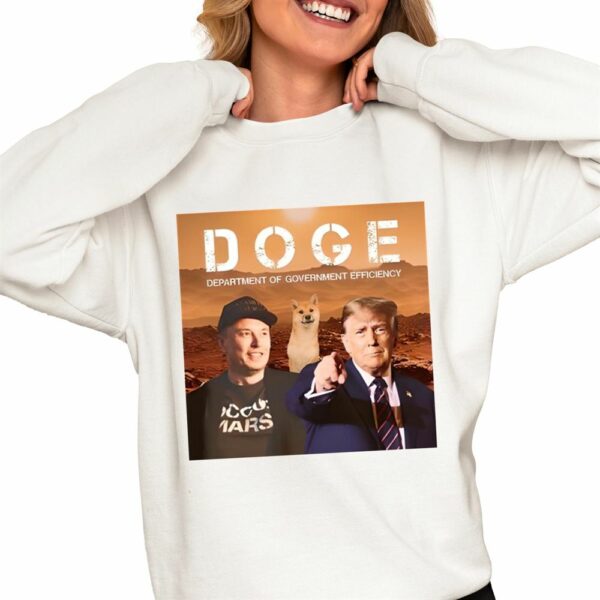 Trump DOGE Department Of Government Efficiency Shirt 0 4