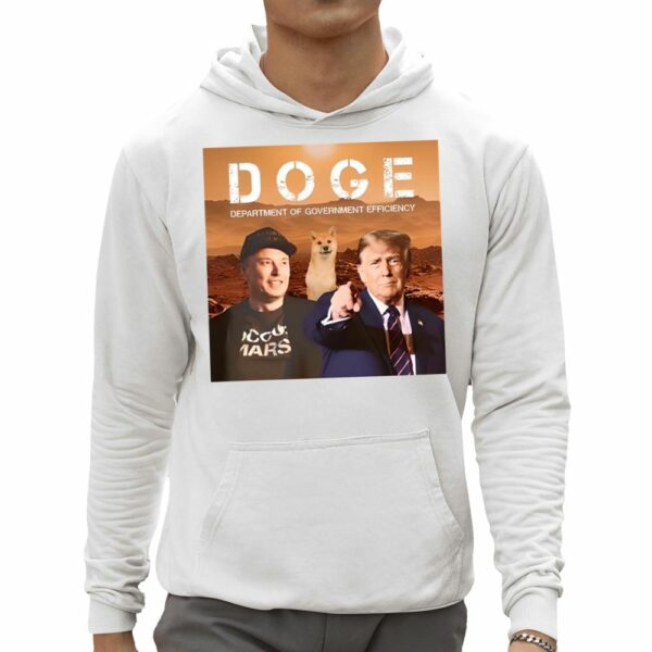 Trump DOGE Department Of Government Efficiency Shirt 0 5