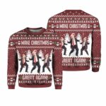 Trump Dancing Make Christmas Great Again Ugly Sweater