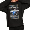 Trump I'll Be Home For Hanukkah Ugly Christmas 2024 Shirt 2 1